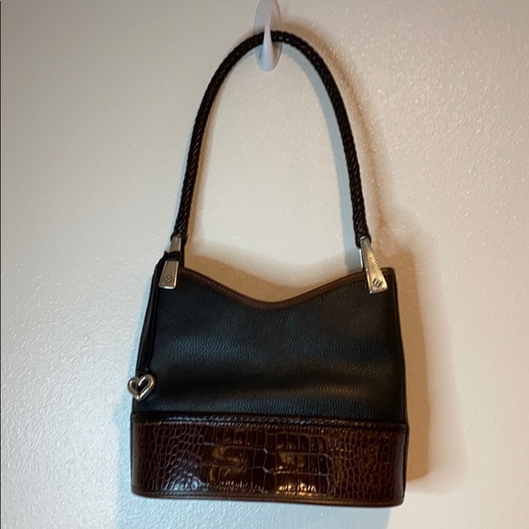 Vintage 2-Tone Classic Brighton Gina Shoulder Bag Hobo - Picture 10 of 15